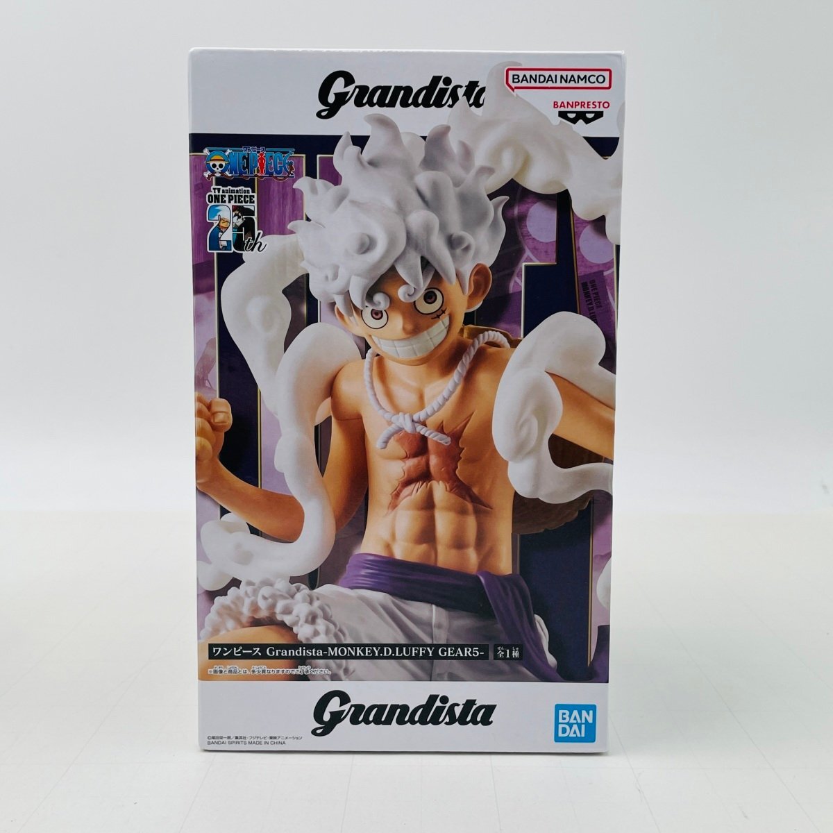 新品未開封 バンプレスト Grandista ワンピース MONKEY.D.LUFFY GEAR5 モンキー・D・ルフィ ギア5拍卖