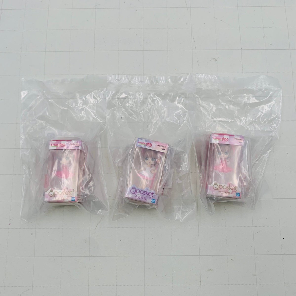 新品 カードキャプターさくら Qposket ミニチュアコレクション クロウカード編 さくらカード編 2種3点セット拍卖