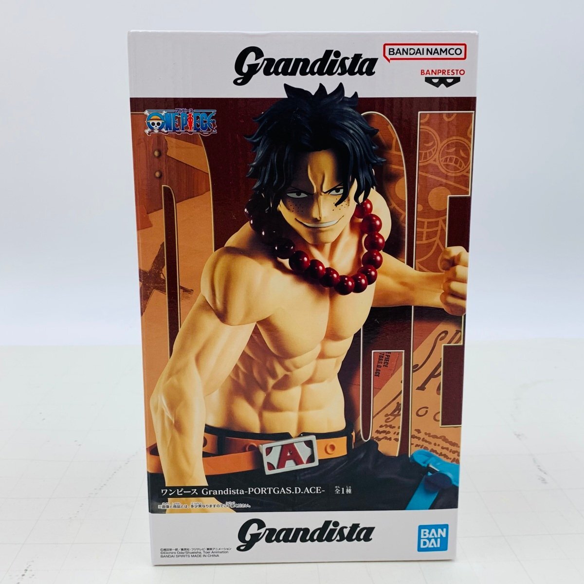 新品未開封 バンプレスト Grandista ワンピース ポートガス・D・エース拍卖