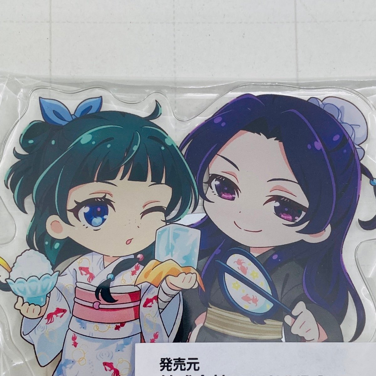新古品 薬屋のひとりごと × NATSLIVE 薬屋祭 vol.2 デフォルメアクリルスタンド 猫猫 壬氏拍卖