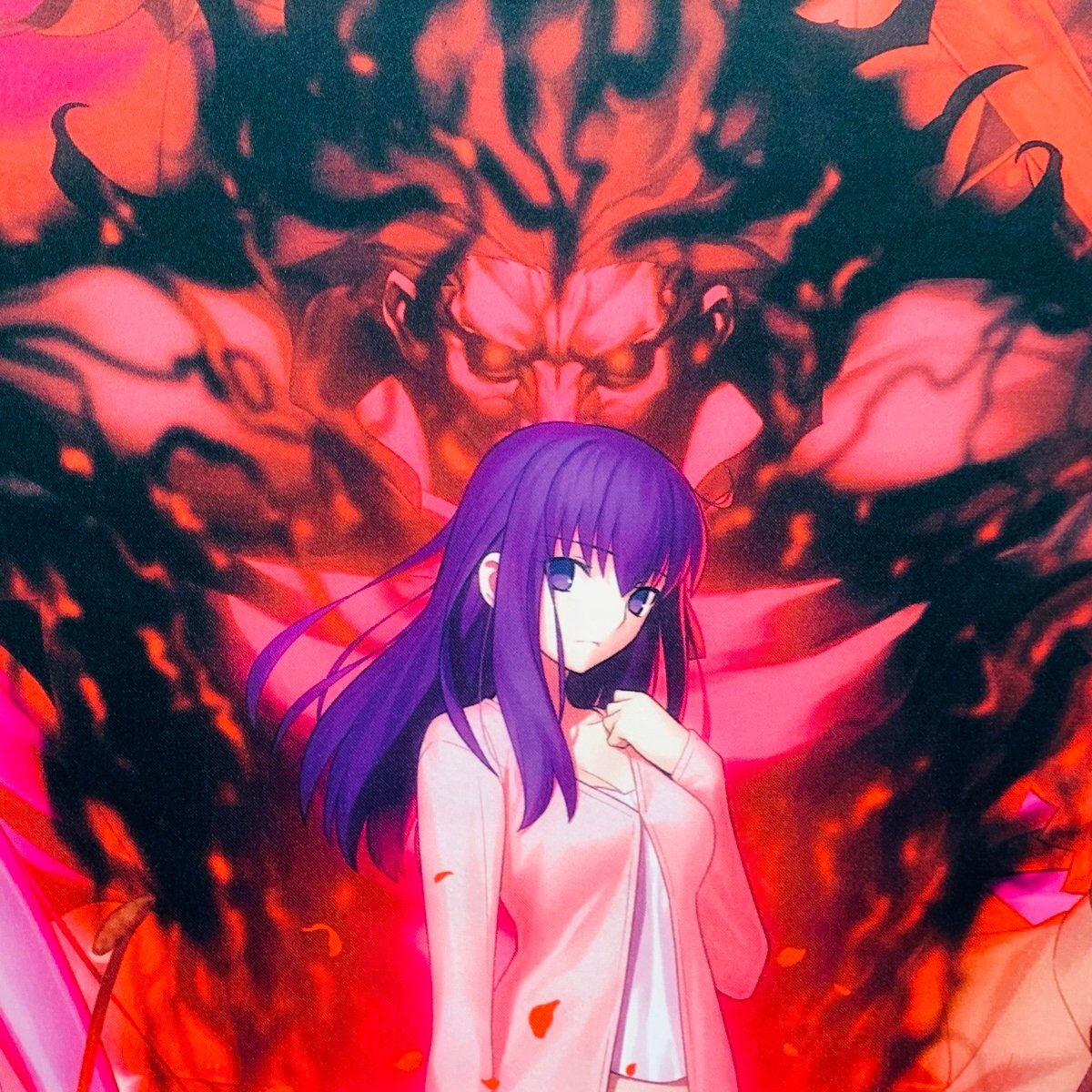 中古品 アニプレックス 劇場版 Fate/stay night Heaven's Feel II. lost butterfly ビジュアル B2タペストリー拍卖