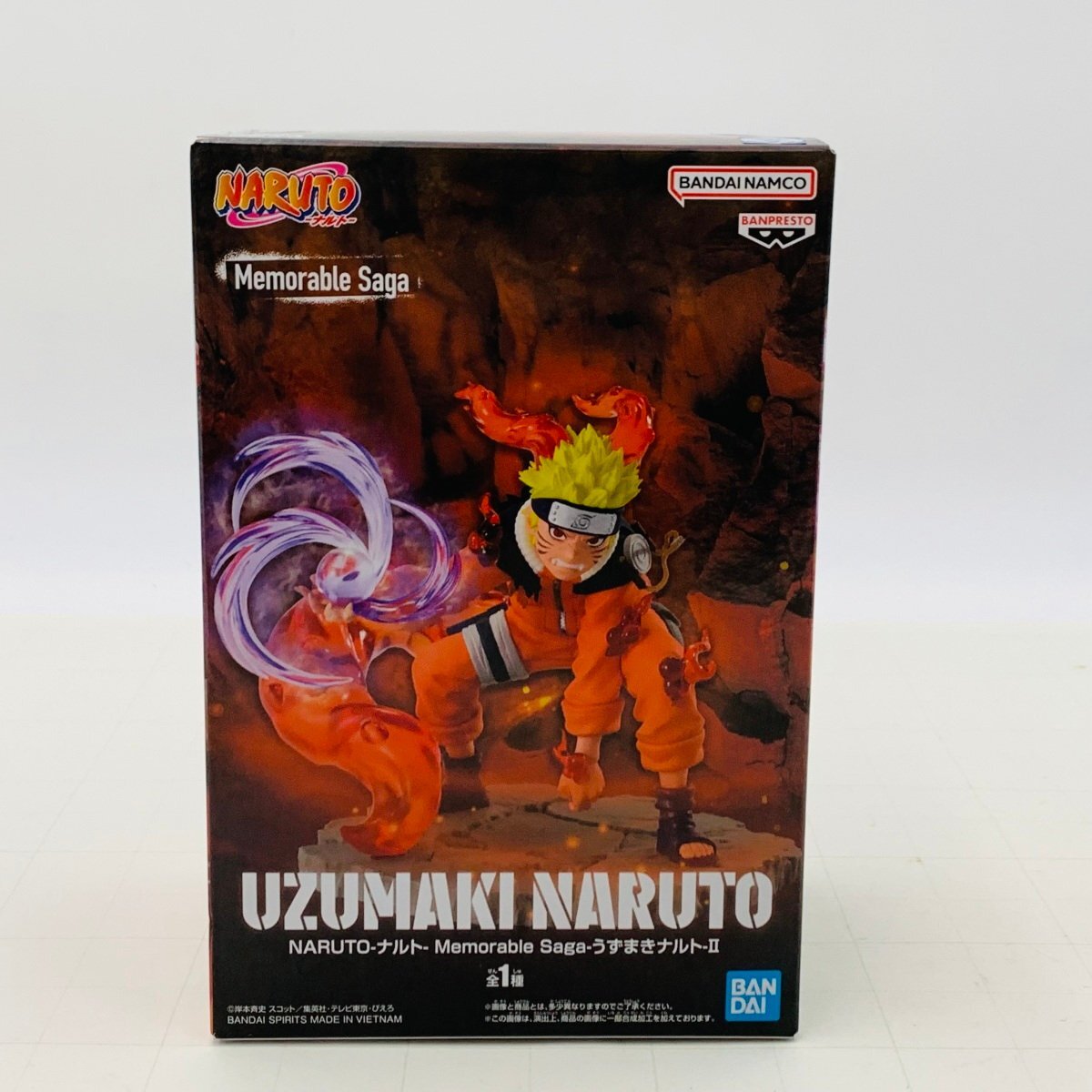新品未開封 バンプレスト Memorable Saga NARUTO ナルト UZUMAKI NARUTO II うずまきナルト拍卖
