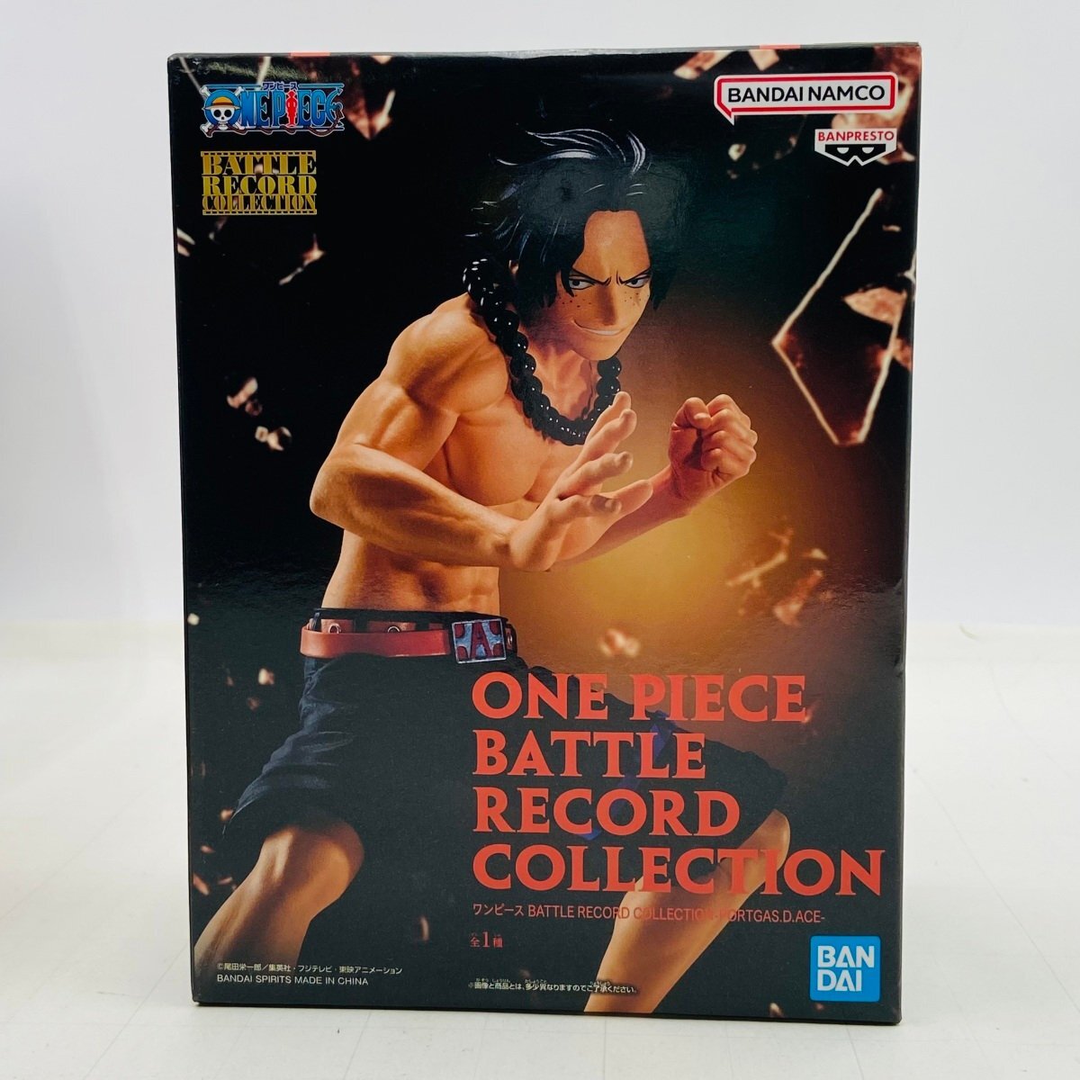 新品未開封 バンプレスト BATTLE RECORD COLLECTION ワンピース ポートガス・D・エース拍卖