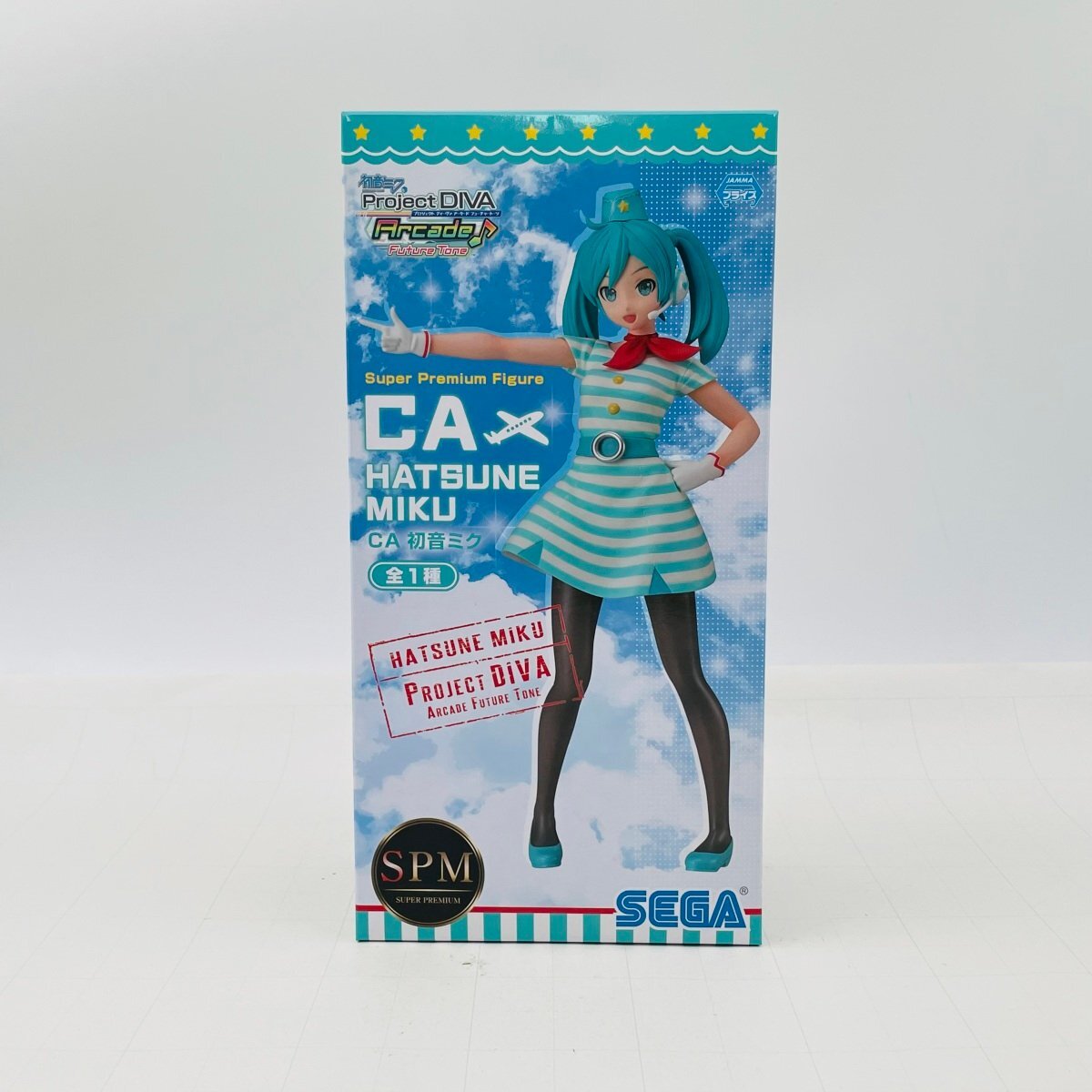 新品未開封 セガ SPM スーパープレミアムフィギュア 初音ミク Project DIVA Arcade Future Tone CA 初音ミク拍卖