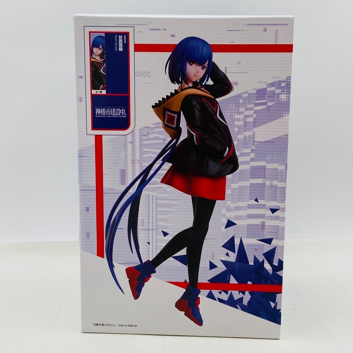 新品未開封 エルココ 神椿市建設中。 1/7 谷置狸眼 フィギュア拍卖