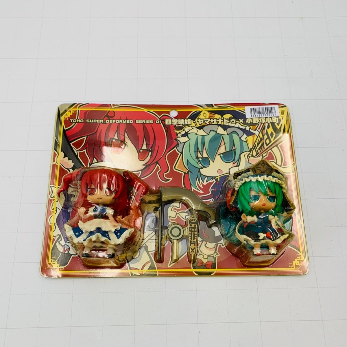 新品未開封 ピンクカンパニー TOHO SUPER DEFORMED SERIES 01 東方Project 四季映姫・ヤマザナドゥ×小野塚小町拍卖
