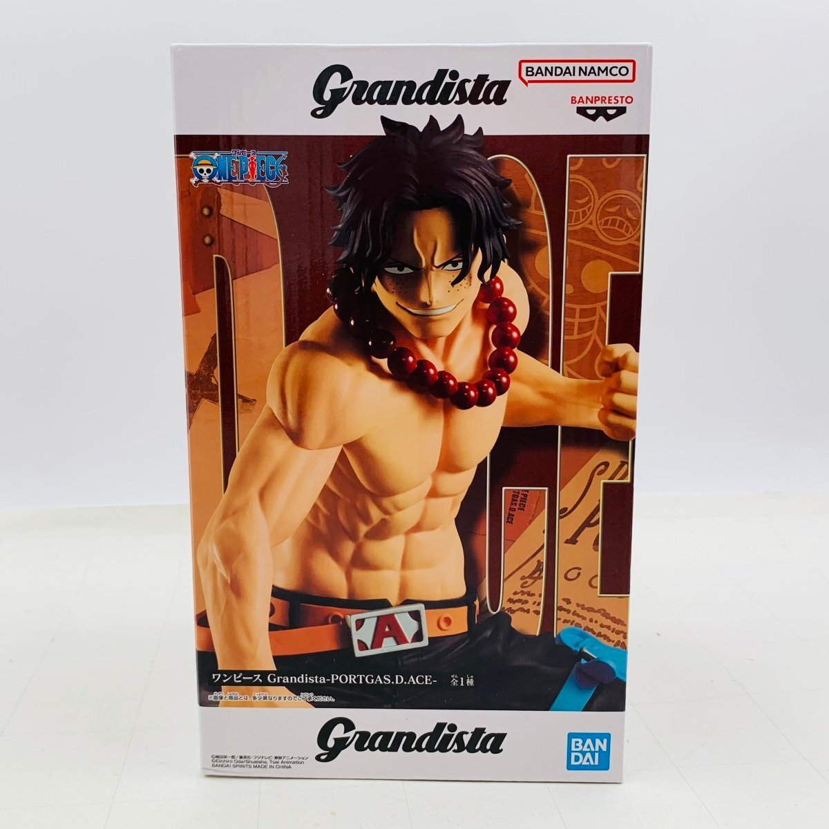 新品未開封 バンプレスト Grandista ワンピース ポートガス・D・エース拍卖