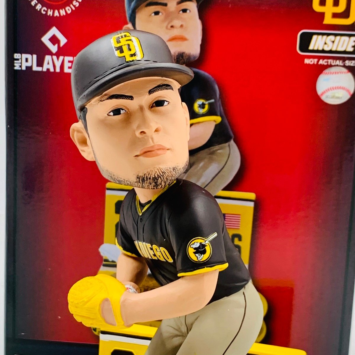 中古品 foco PLAYER BOBBLE ボブルヘッドフィギュア パドレス ダルビッシュ・有 日米通算200勝記念 日本限定モデル拍卖