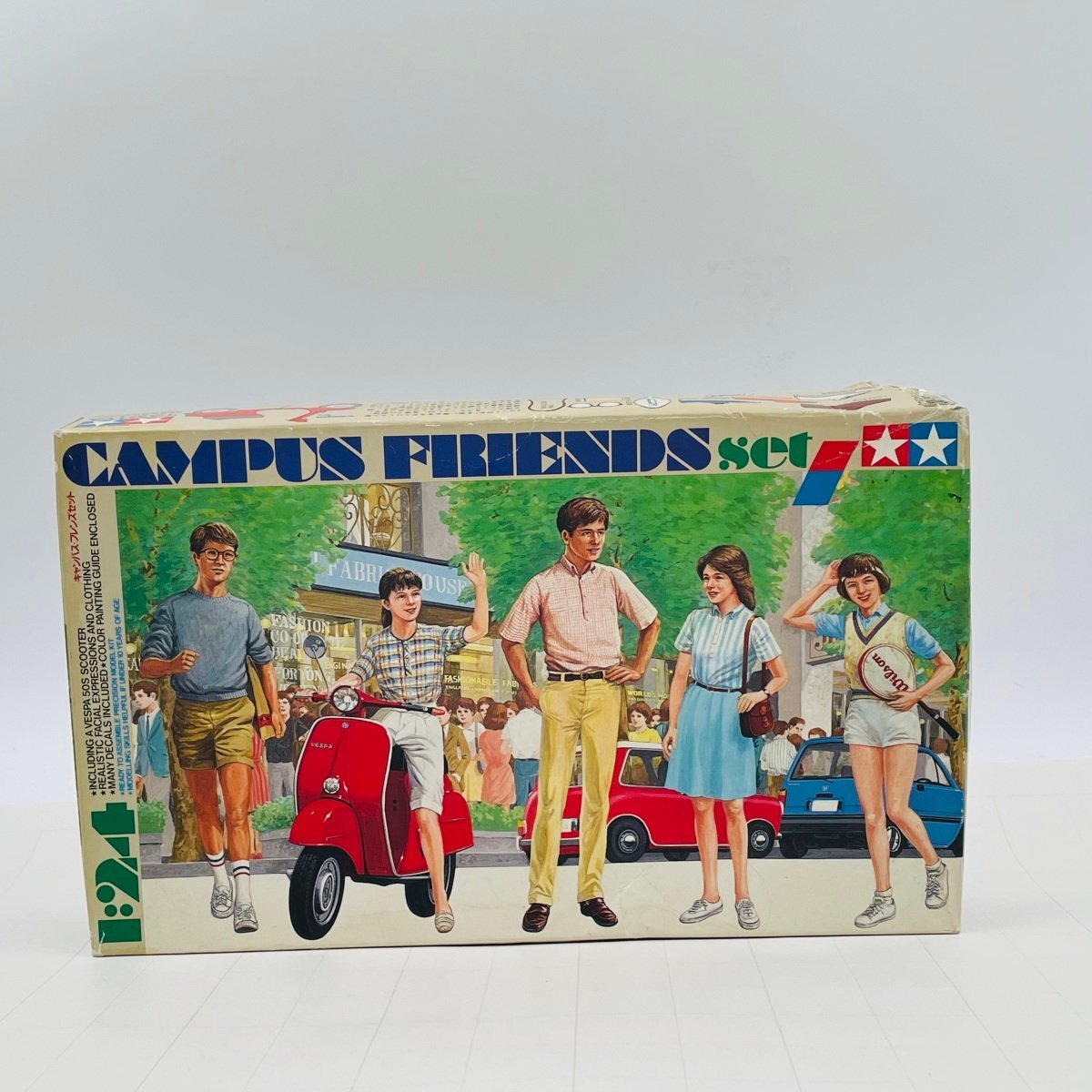 新品未組立 タミヤ 1/24 キャンバス フレンズ セット TAMIYA CAMPUS FIRIENDS set拍卖