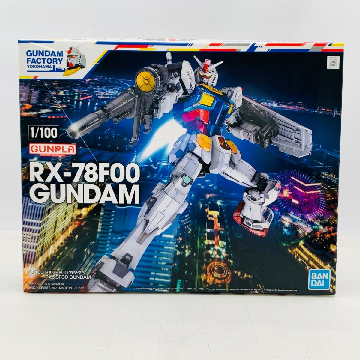 新品未組立 バンダイスピリッツ GUNDAM FACTORY YOKOHAMA 機動戦士ガンダム 1/100 RX-78F00 ガンダム拍卖