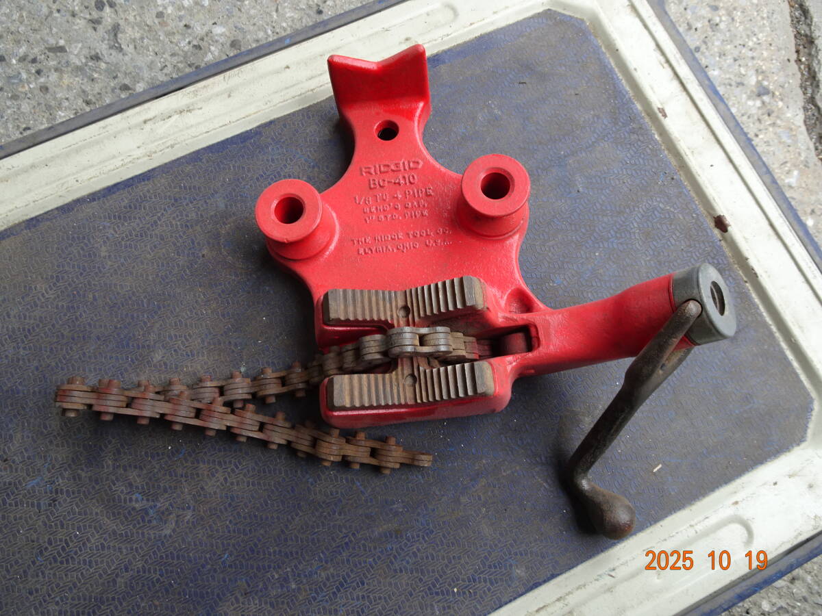 RIDGID チェーンバイス BC-410・拍卖
