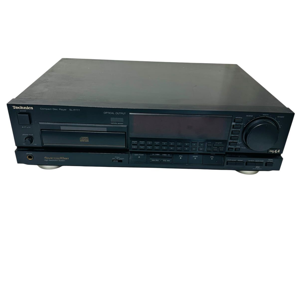 即決 送料無料 Technics テクニクス SL-P777 CDプレーヤー コンパクトディスク CDデッキ拍卖