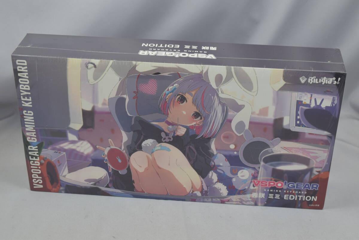 29_MK 511) 【未開封】ぶいすぽっ! VSPO! GEAR ゲーミングキーボード 兎咲ミミ EDITION拍卖
