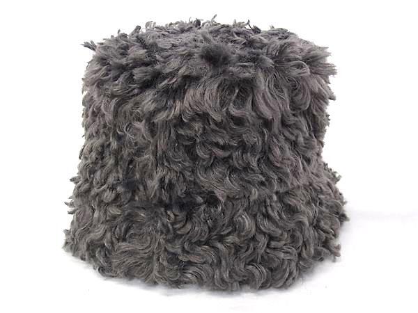 ■美品■ STELLA McCARTNEY ステラ マッカートニー ポリエステル バケットハット 帽子 サイズ 58 メンズ レディース グレー系 FN5091拍卖