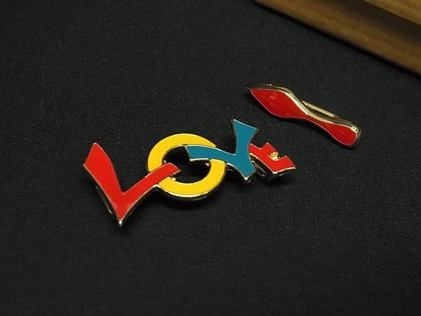 ■新品■未使用■ Christian Louboutin ルブタン デュブレ シューズ用 シューレースチャーム アクセサリー マルチカラー FL9593拍卖