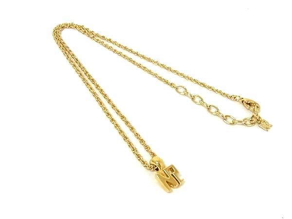 ■極美品■ NINA RICCI ニナリッチ ネックレス ペンダント アクセサリー レディース ゴールド系 DI4300拍卖