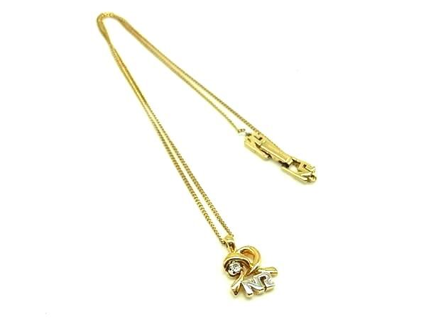 ■美品■ NINA RICCI ニナリッチ ヴィンテージ ネックレス ペンダント アクセサリー レディース ゴールド系 DH7626拍卖