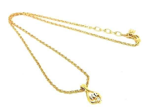 ■美品■ NINA RICCI ニナリッチ ネックレス ペンダント アクセサリー レディース ゴールド系 DD1425拍卖