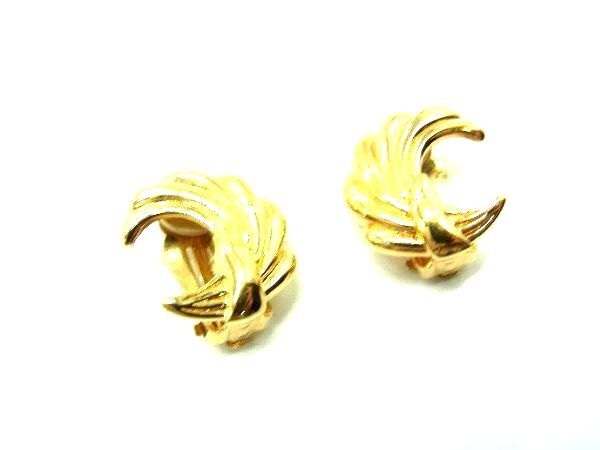 NINA RICCI ニナリッチ クリップ式 イヤリング アクセサリー レディース ゴールド系 DG7275拍卖