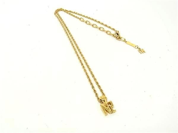 ■美品■ NINA RICCI ニナリッチ ネックレス ペンダント アクセサリー レディース ゴールド系 DK7465拍卖