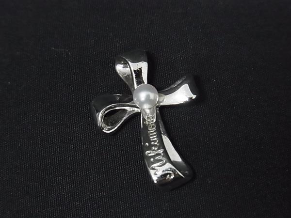 ■美品■MIKIMOTO ミキモト 本真珠 アコヤ真珠 パール約4mm SV925 ネックレストップ ペンダントトップ レディース シルバー系 DK3362拍卖