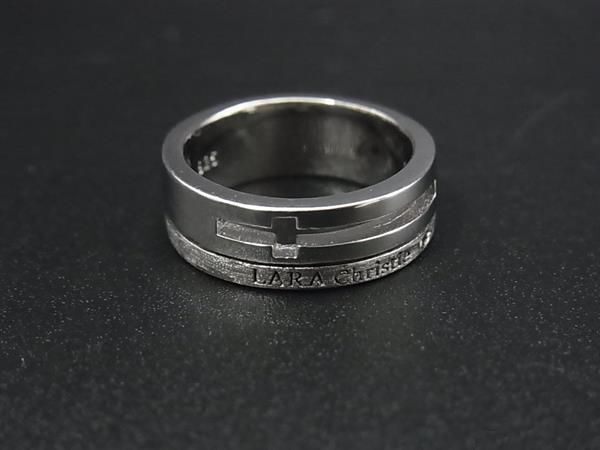 ■美品■ LARA Christie ララクリスティー SV925 リング 指輪 アクセサリー 約9号 レディース シルバー系 DJ3962拍卖
