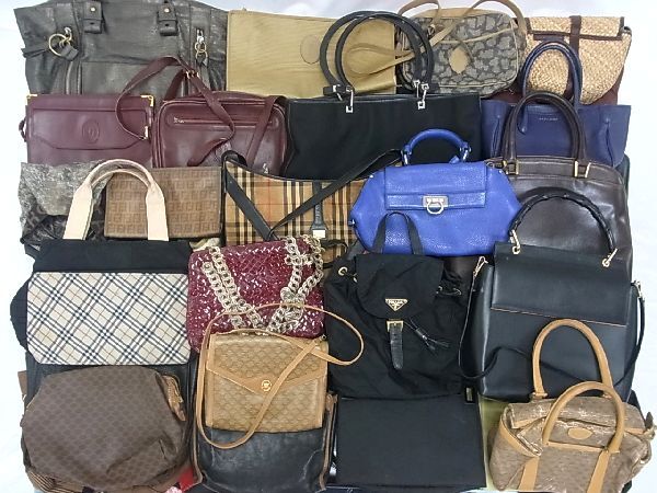 1円 ■美品〜■ グッチ プラダ セリーヌ ボッテガ 等 バンブー 等 ハンドバッグ ショルダーバッグ 等 100点以上 大量 まとめ売り DB3032拍卖
