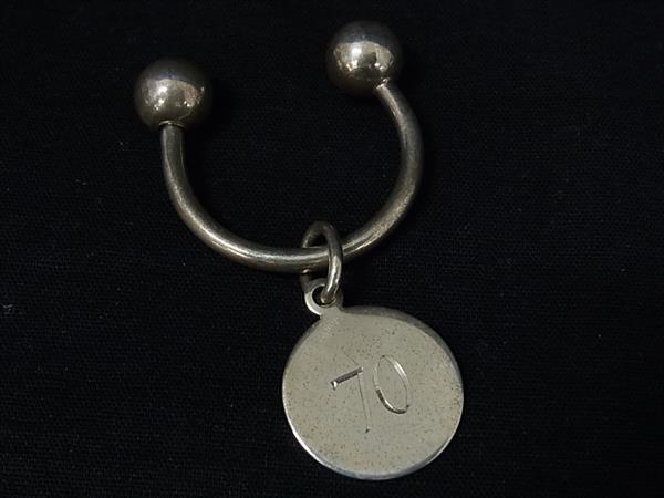 1円 TIFFANY&Co ティファニー SV925 キーホルダー キーリング チャーム レディース メンズ シルバー系 BN4859拍卖