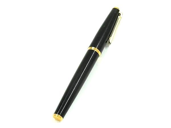 1円 PILOT パイロット カスタム ペン先 18K 750 18金 万年筆 筆記用具 文房具 ステーショナリー ブラック系×ゴールド系 FU4047拍卖