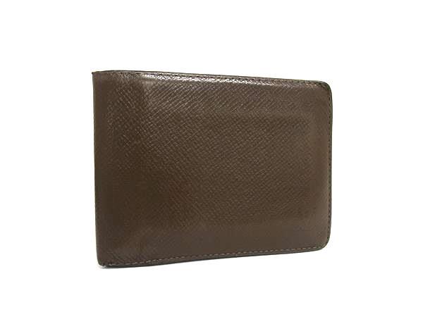 LOUIS VUITTON ルイヴィトン M30428 タイガ ポルト ビエ 3 ヴォレ 二つ折り 財布 ウォレット メンズ グリズリ ブラウン系 DK7700拍卖