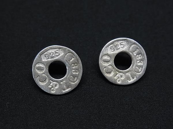 1円 TIFFANY&Co ティファニー 1837 サークル SV925 ピアス アクセサリー レディース メンズ シルバー系 FN6579拍卖