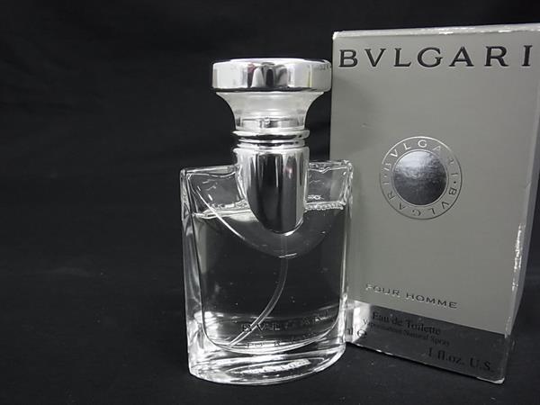 ■美品■ BVLGARI ブルガリ プール オム オードトワレ 30ml 香水 フレグランス パフューム DI7502拍卖