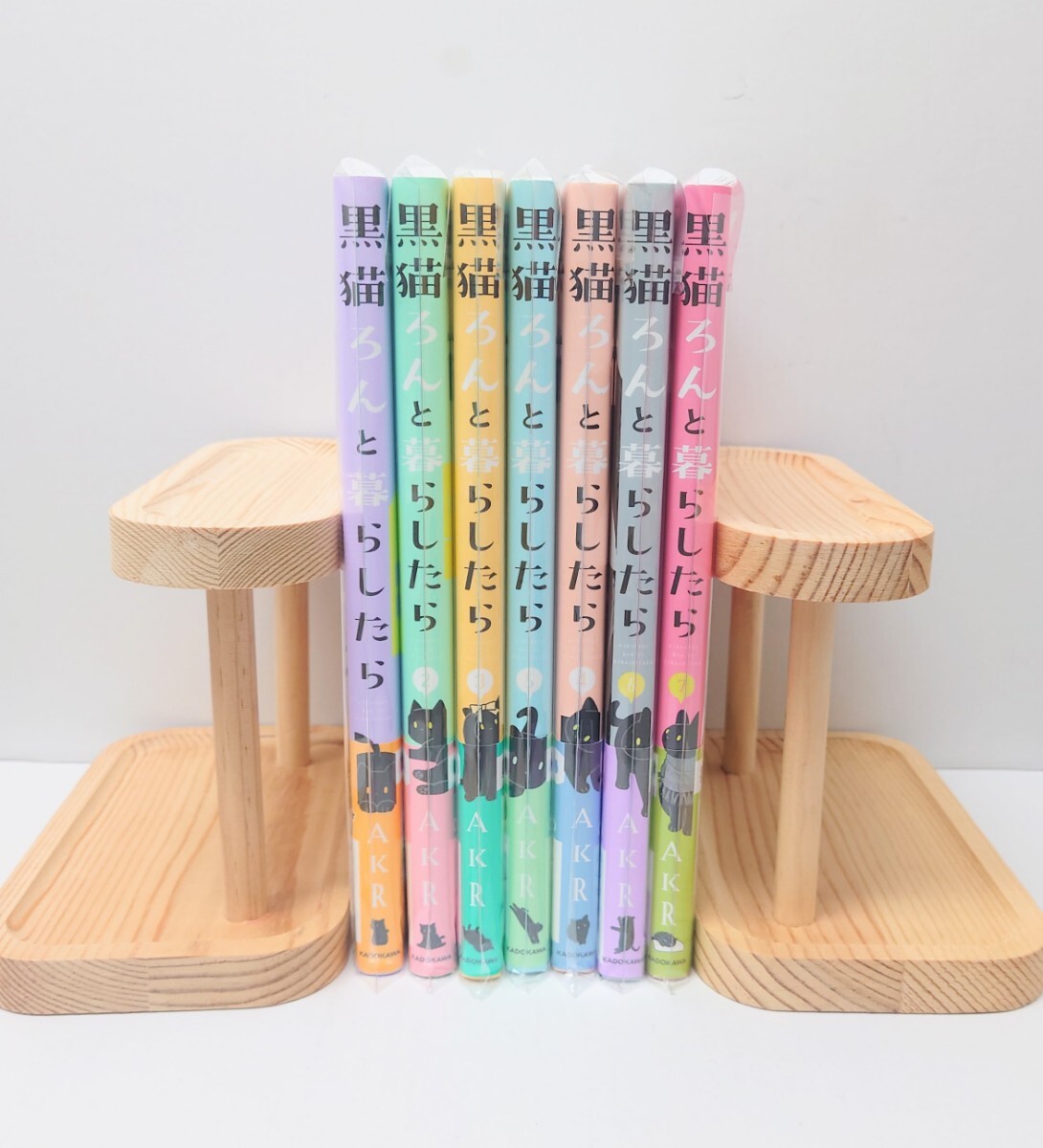 AKR エッセイ漫画 「黒猫ろんと暮らしたら」最新刊まで 全巻セット KADOKAWA 漫画 エッセイ 猫 拍卖