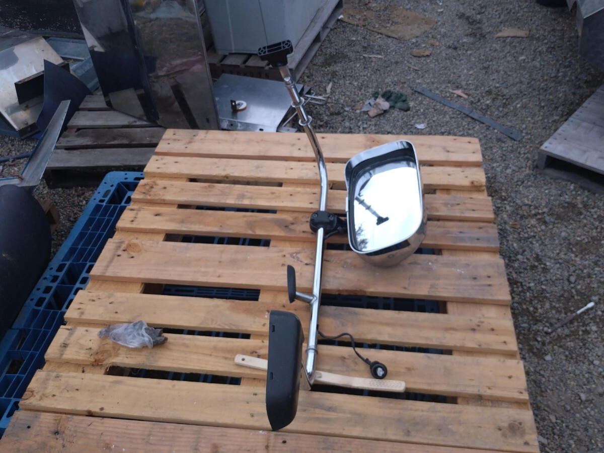 バックミラー 右側 メッキミラー 日野 プロフィア 純正 デコトラ トラック拍卖