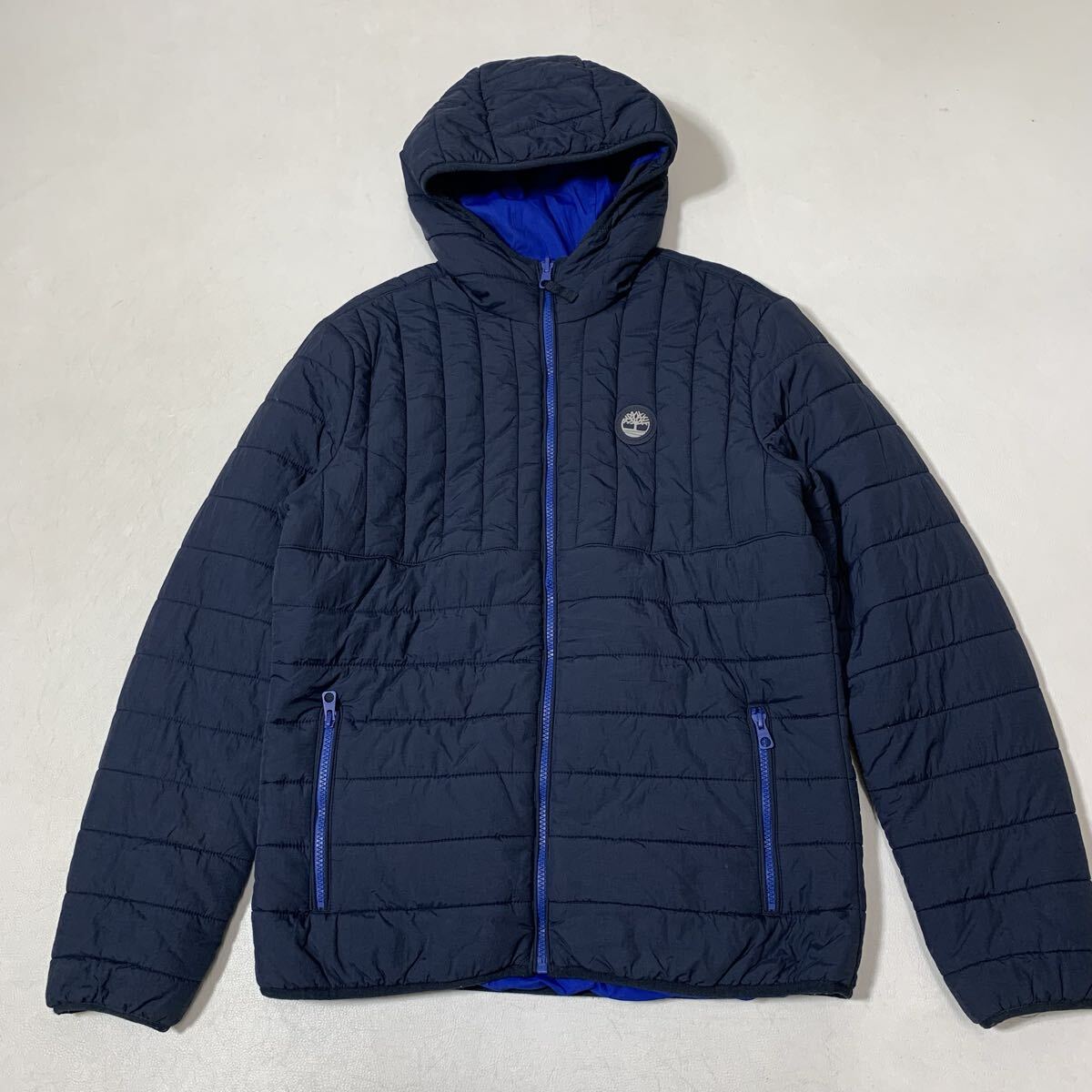 A ティンバーランド Timberland メンズ キルティング フーデッドジャケット 中綿 ダウンジャケット L COMPATIBLE アウトドア 51027A拍卖