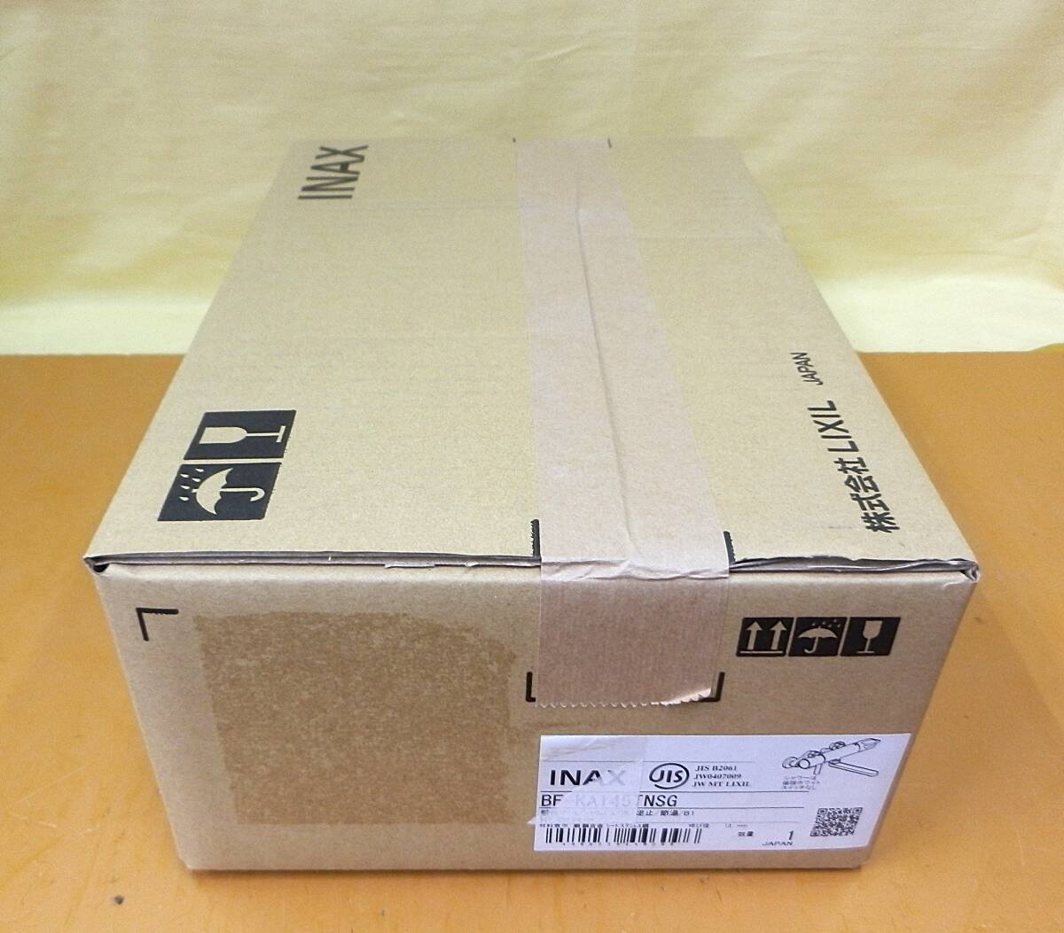 ☆4174 INAX LIXIL イナックス リクシル BF-KA145TNSG 寒冷地用 サーモスタット付シャワーバス水栓 混合水栓 壁付 浴室 新品未使用品拍卖