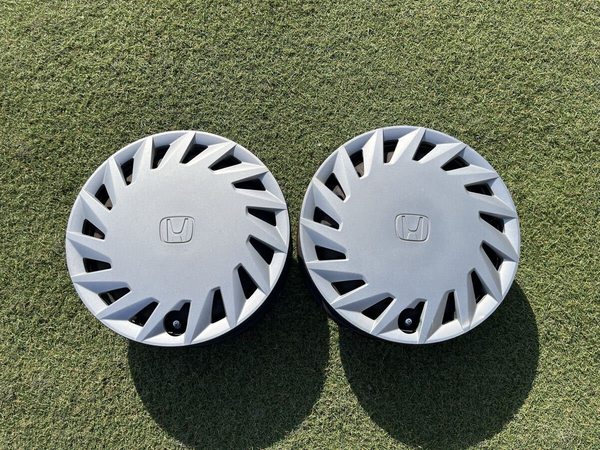 ホンダ ザッツ ゼスト ライフ バモス アクティ 等 13インチ 4.00B +40 4穴 100 スチールホイール 2本 ホイールキャップ付 【Z2 MR7-231】拍卖