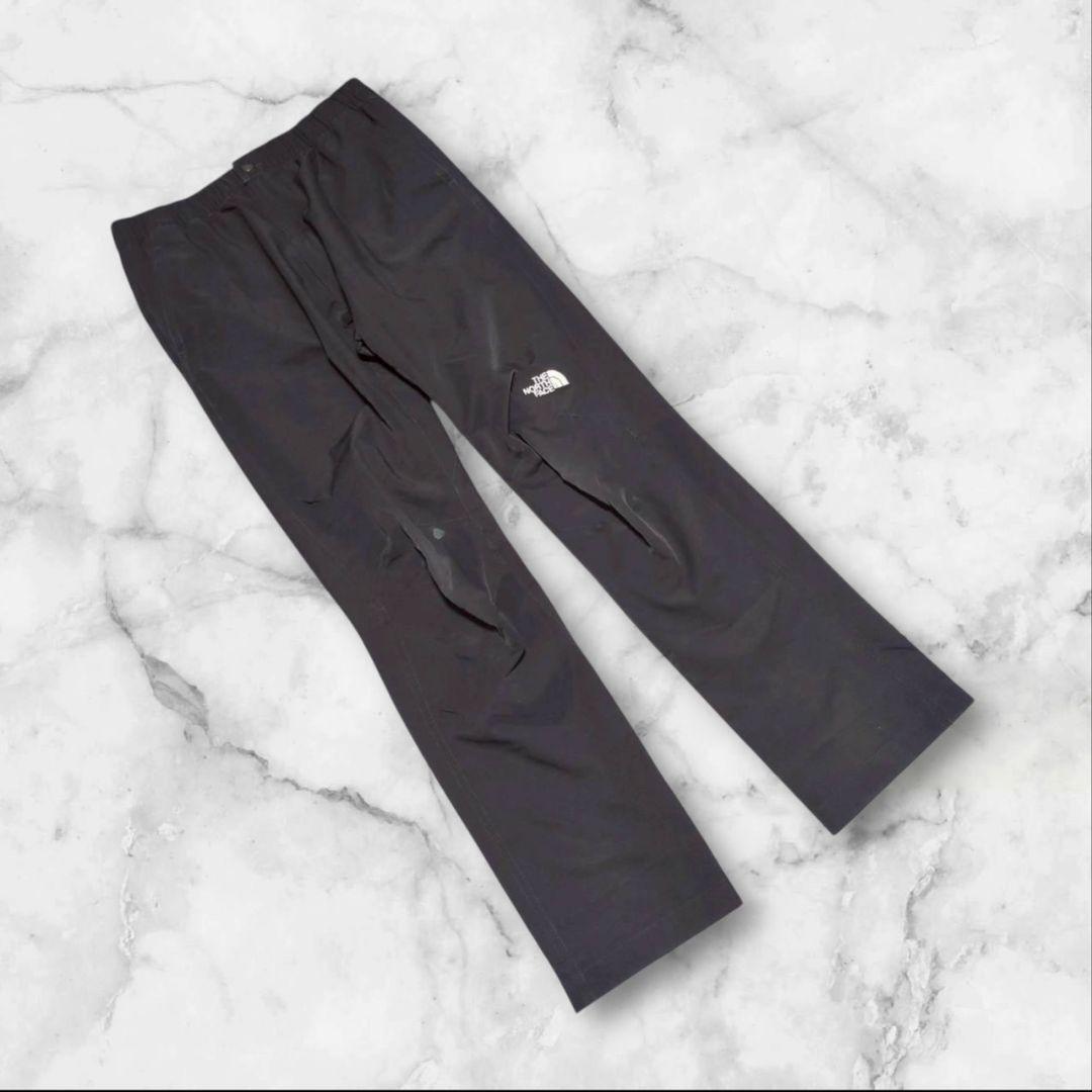 【ザノースフェイス】THE NORTH FACE(M)マウンテンパンツ ロゴ刺繍 アウトドア ブラック拍卖