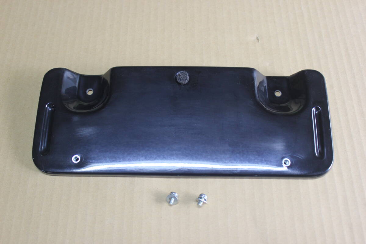 カプチーノ EA11R EA21R 用 オリジナル FRP製 ライセンスプレートブラケット 黒ゲルコート仕上げ 新品 純正リプレイスメント拍卖