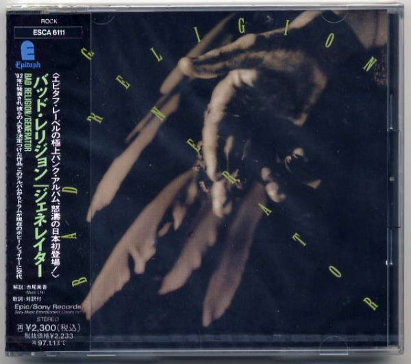 ☆バッド・レリジョン BAD RELIGION 「ジェネレイター GENERATOR」 新品 未開封拍卖
