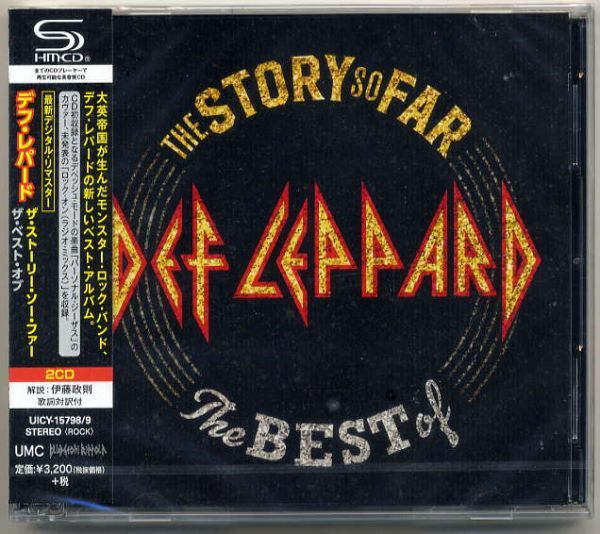 ☆デフ・レパード DEF LEPPARD 「ザ・ストーリー・ソー・ファー ザ・ベスト・オブ」 2CD 新品 未開封拍卖