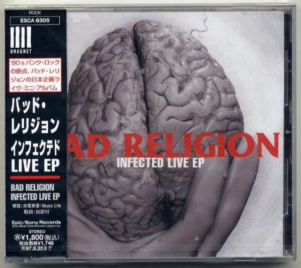☆バッド・レリジョン BAD RELIGION 「インフェクテド LIVE EP」 新品 未開封拍卖