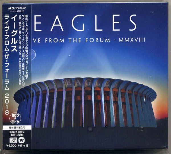 ☆イーグルス EAGLES 「ライヴ・フロム・ザ・フォーラム 2018」 2CD+Blu-ray Disc 新品 未開封拍卖
