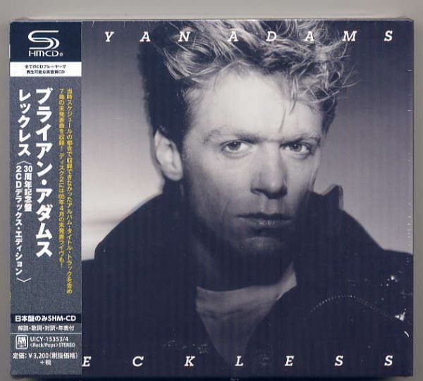 ☆ブライアン・アダムス 「レックレス 30周年記念盤」 未開封拍卖