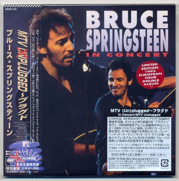 ☆ブルース・スプリングスティーン 「MTV UNPLUGGED~プラグド」 完全生産限定盤 紙ジャケット仕様 新品 未開封拍卖