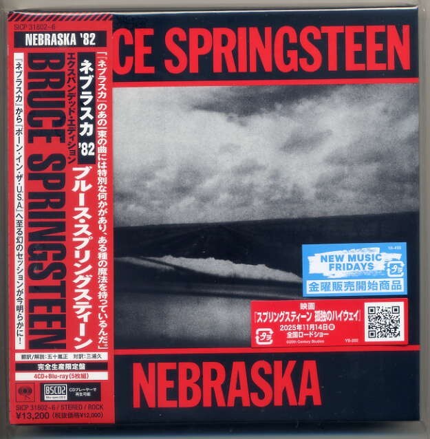 ☆ブルース・スプリングスティーン 「ネブラスカ '82 エクスパンデッド・エディション」 完全生産限定盤 4Blu-spec CD2+Blu-ray Disc 新品拍卖