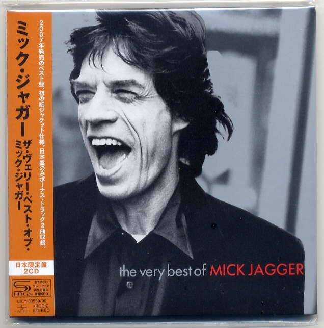 ☆ミック・ジャガー Mick Jagger 「ザ・ヴェリー・ベスト・オブ・ミック・ジャガー」 完全生産限定盤 紙ジャケット仕様 新品 未開封拍卖