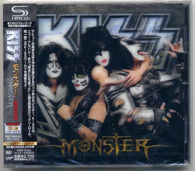 ☆KISS 「モンスター~地獄の獣神」 初回限定盤 3Dジャケット仕様 新品 未開封拍卖