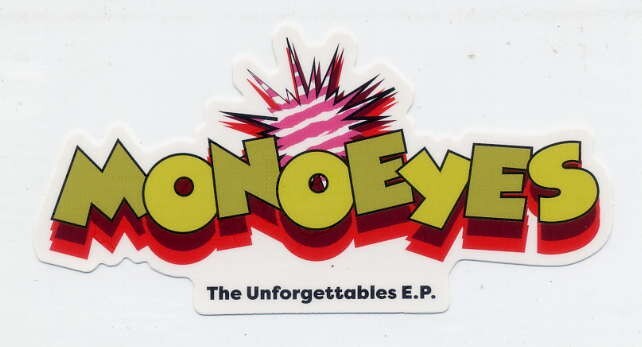 ☆MONOEYES モノアイズ 「The Unforgettables E.P.」 先着購入特典 ステッカー 新品 未使用拍卖