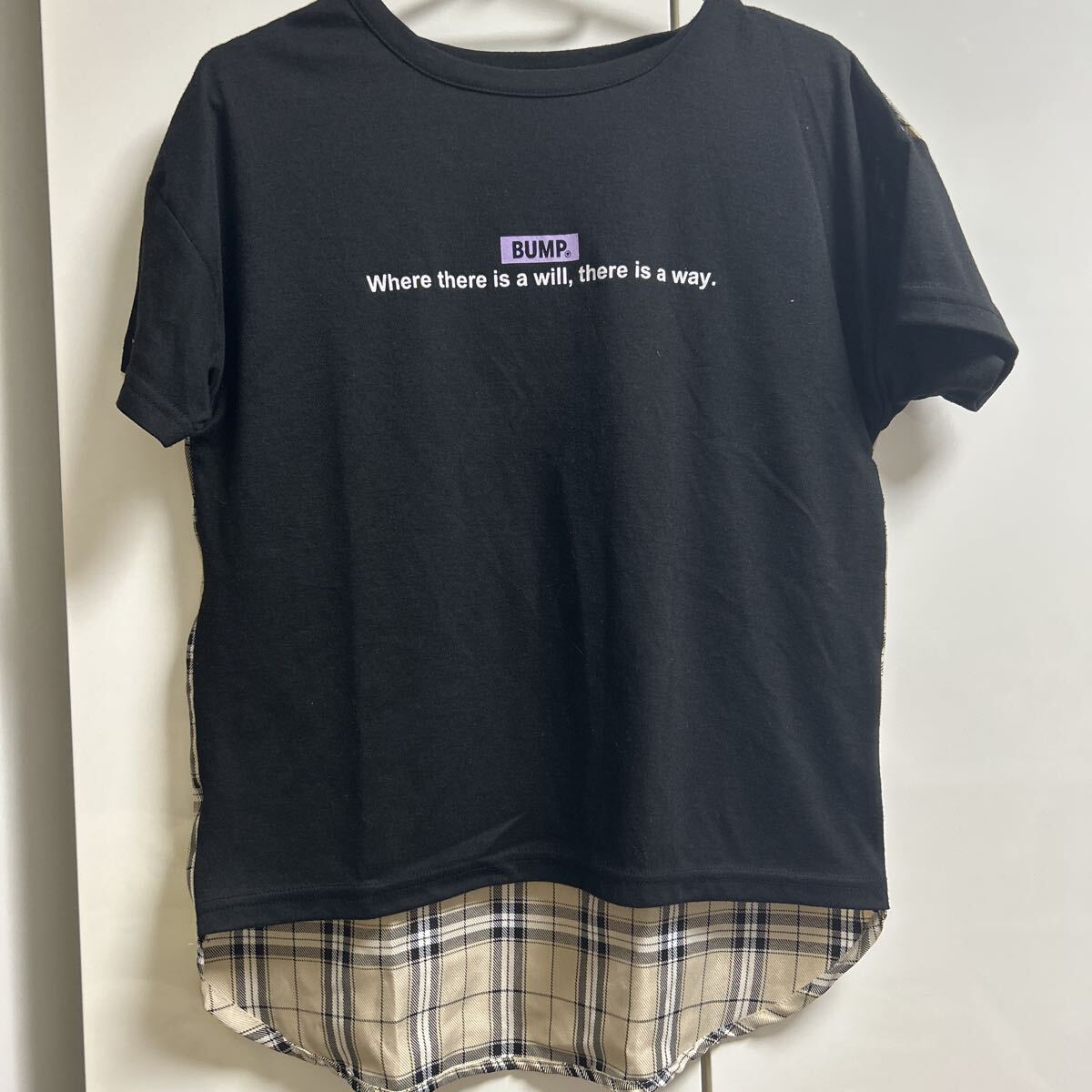 送料込み☆ キッズ チェック カットソー 140拍卖